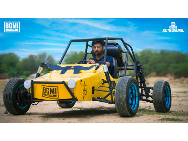 Meet Karan Kargwal, a 28-year-old railway technician from Sri Ganganagar, Rajasthan, who built a 'Life-Sized BGMI Buggy' from his old motorcycle engine, scrap metal, salvaged parts, and welding tools