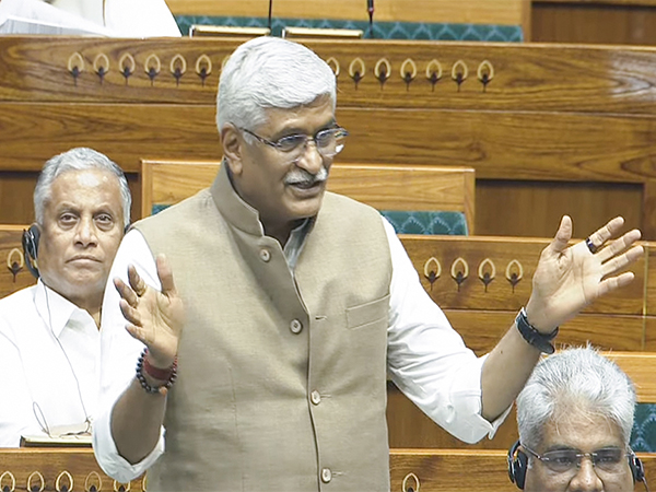 Union Minister Gajendra Singh Shekhawat  (Photo-ANI/ Sansad TV)