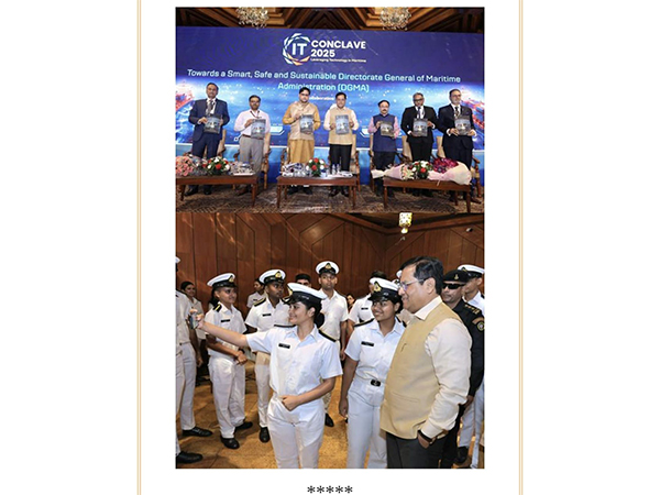 DGS under the Ministry of Ports, Shipping and Waterways hosted the "IT Conclave 2025 - Leveraging Technology in Maritime". (Photo/PIB)