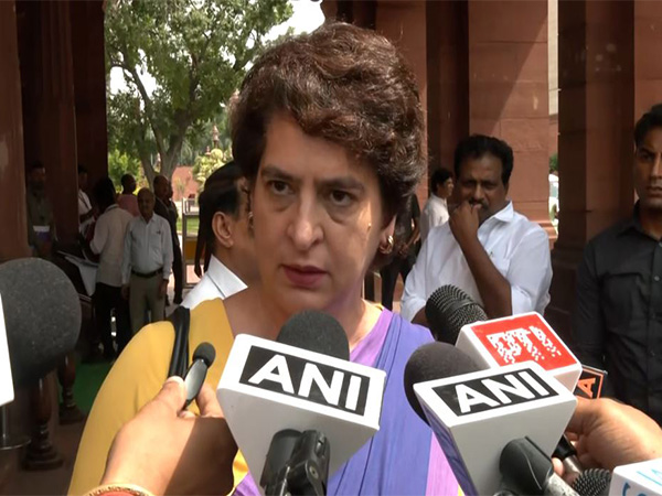 Congress MP Priyanka Gandhi Vadra (Photo/ANI)