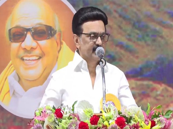 Tamil Nadu Chief Minister M K Stalin (File Photo/ANI)