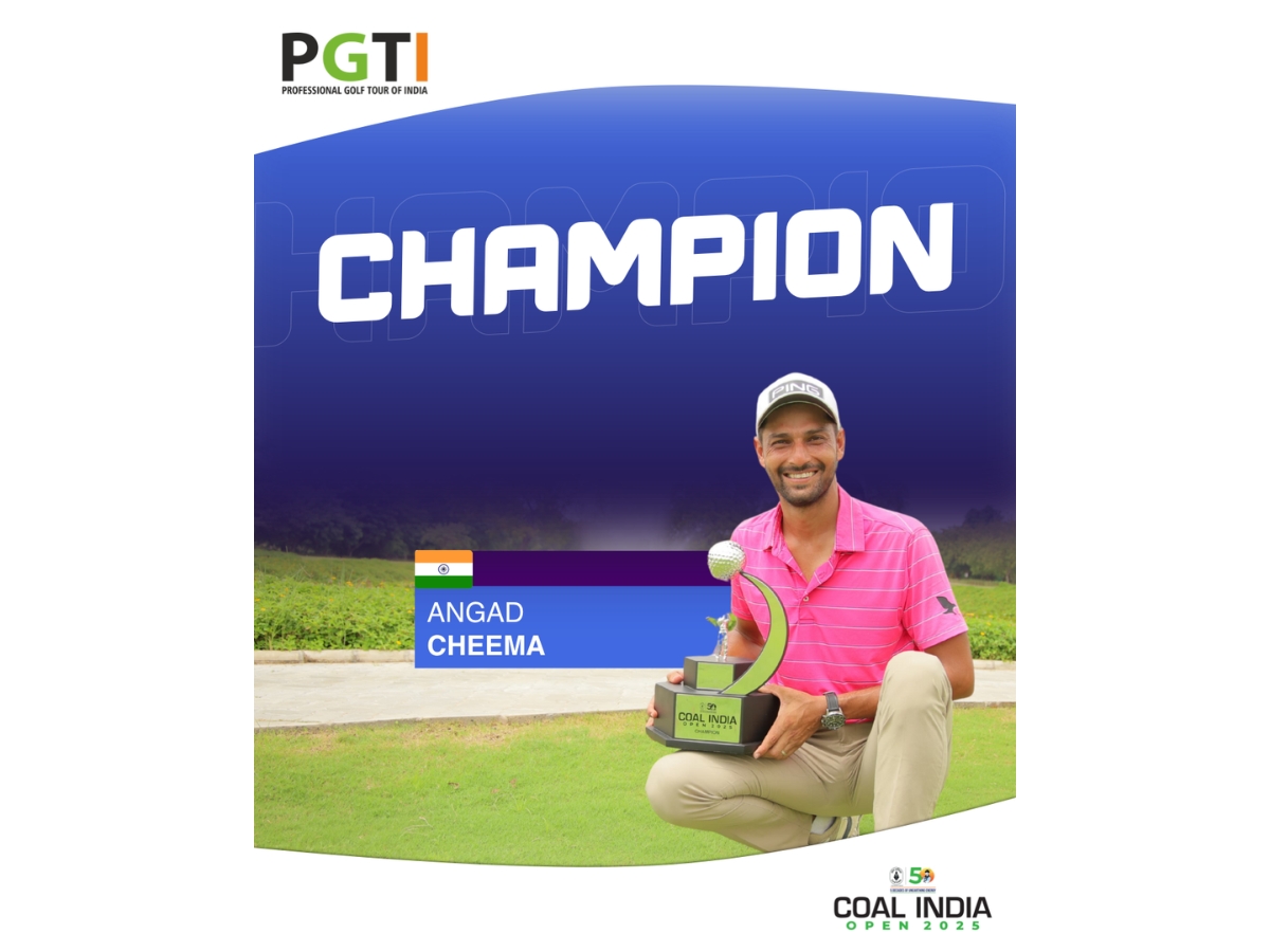 Angad Cheema Clinches PGTI's Coal India Open 2025 with Commanding Finish in Ahmedabad