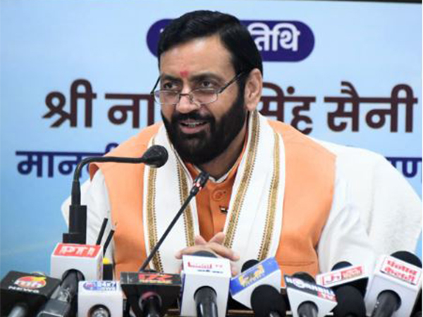Haryana Chief Minister Nayab Singh Saini (File Photo/ANI)