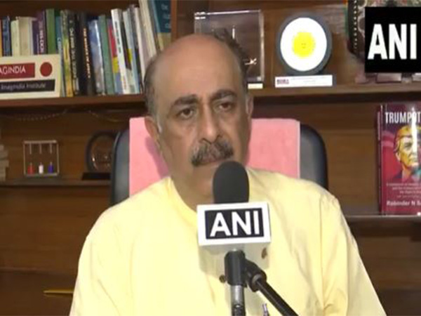 Foreign affairs expert Robinder Sachdev (Photo/ANI) 