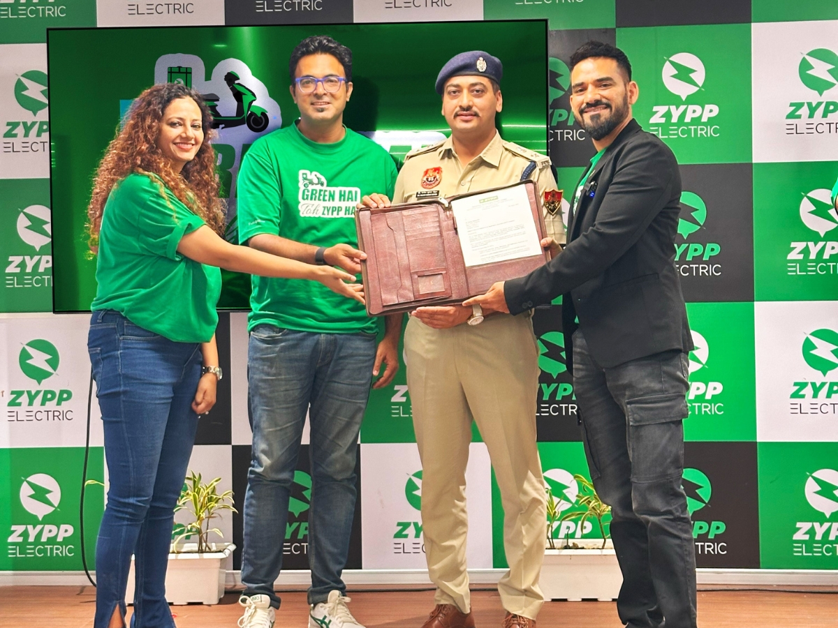 Zypp Electric and Gurugram Traffic Police Launch "Green Hai Toh Zypp Hai" Campaign for Safer, Greener Mobility