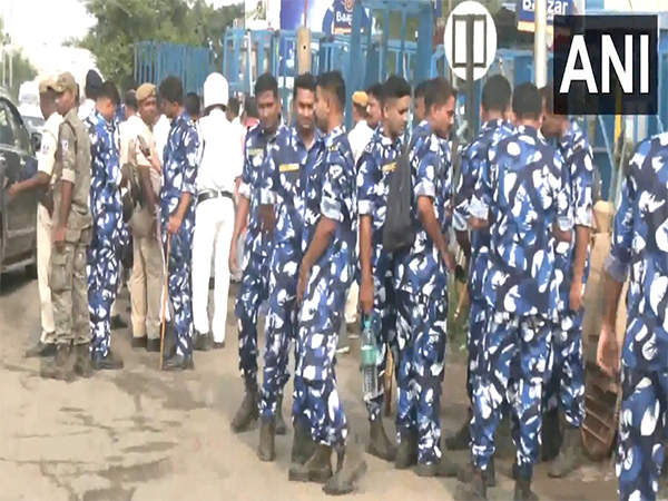 Security tightened in Howrah ahead of 'Nabanna Abhiyan' protest (Photo/ANI)