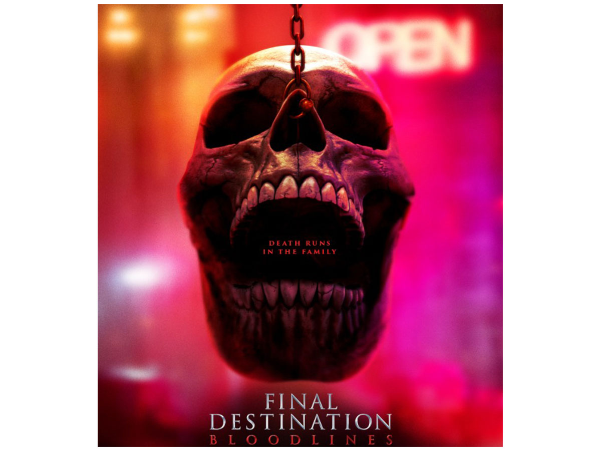 'Final Destination Bloodlines' poster (Image source: X/ Warner Bros. Pictures)