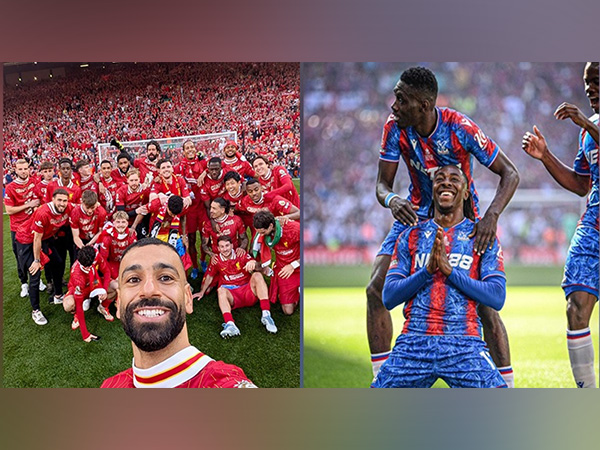 English football clubs Liverpool (L) and Crystal Palace (Photo: X/@LFC and @EmiratesFACup/X)