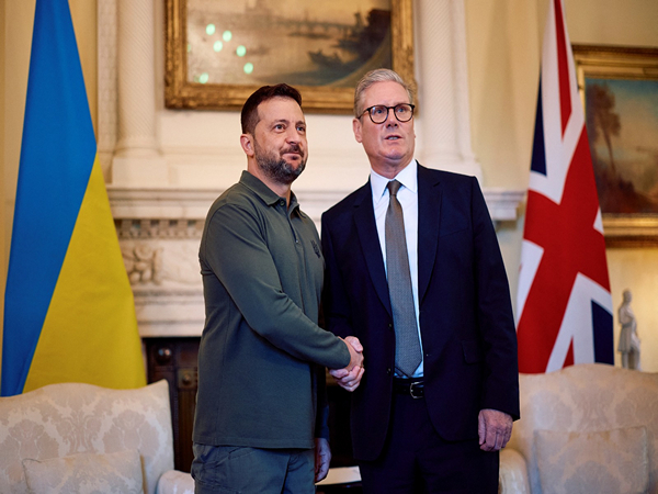 Ukraine President Zelenskyy and UK PM Starmer (File Photo/ Reuters)