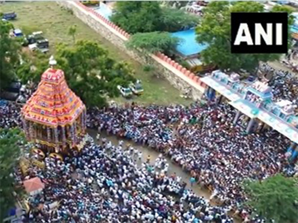 Visual from the Kallalagar Temple in Madurai (Photo/ANI)