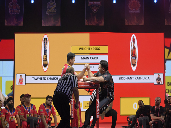 Jaipur Veer's Siddhant Kathuria in action. (Photo: Pro Panja League)