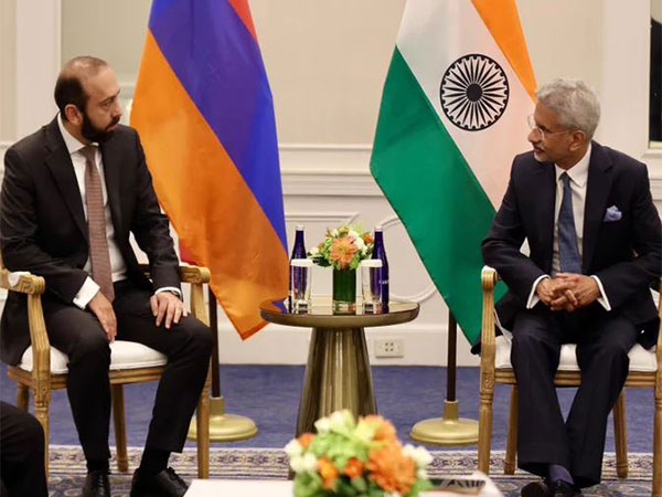 Armenian Foreign Minister Ararat Mirzoyan, External Affairs Minister S Jaishankar (Photo/X/@DrSJaishankar)