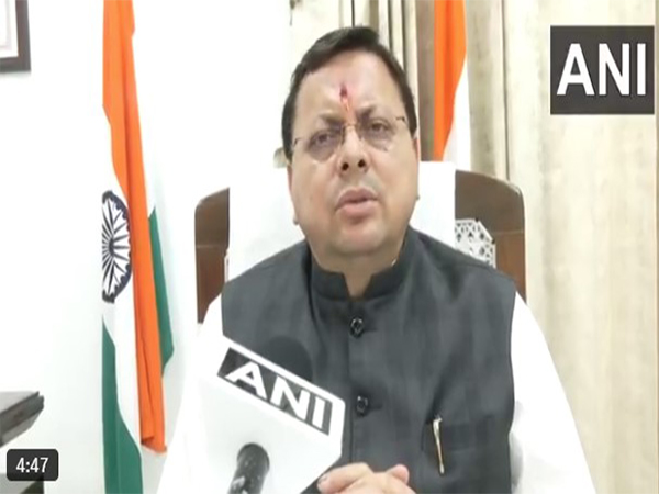 Uttarakhand Chief Minister Pushkar Singh Dhami (Photo/ANI)