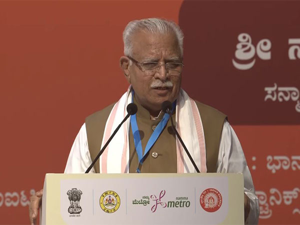 Union Minister Manohar Lal Khattar (Photo/ANI)