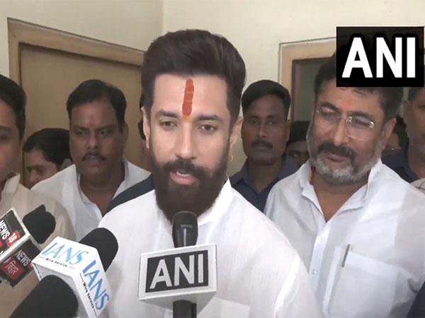 Union Minister Chirag Paswan (Photo/ANI)