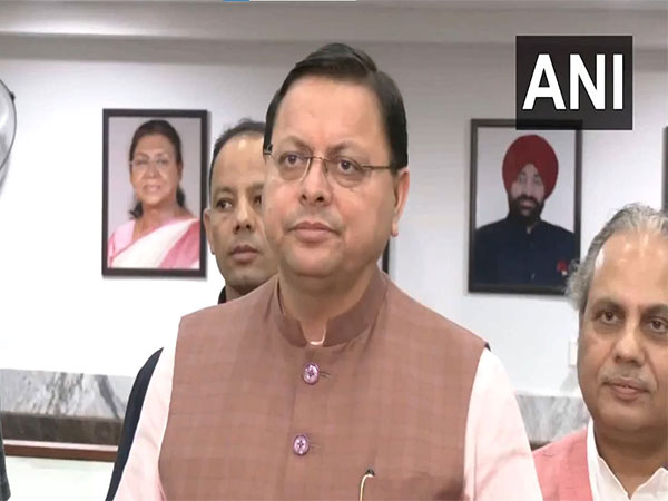 Uttarakhand Chief Minister Pushkar Singh Dhami (Photo: ANI)
