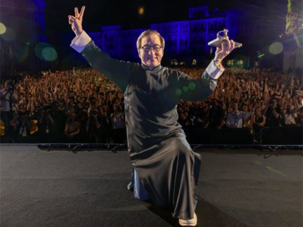 Jackie Chan at Locarno Film festival (Photo: Instagram/@filmfestlocarno)
