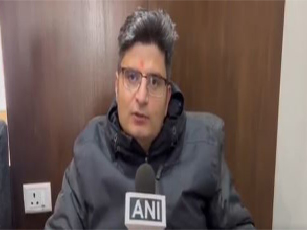 District Magistrate of Chamoli district, Sandeep Tiwari (File photo/ANI)