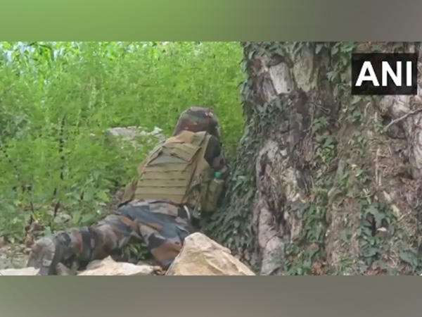 Deferred visuals of Army's Kishtwar anti-terror operation (Photo/ANI)
