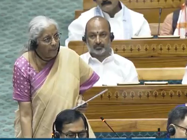 Finance Minister Nirmala Sitharaman (Image: Sansad TV)