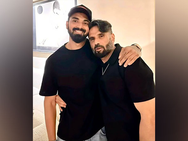 KL Rahul, Suniel Shetty (Image source: Instagram)