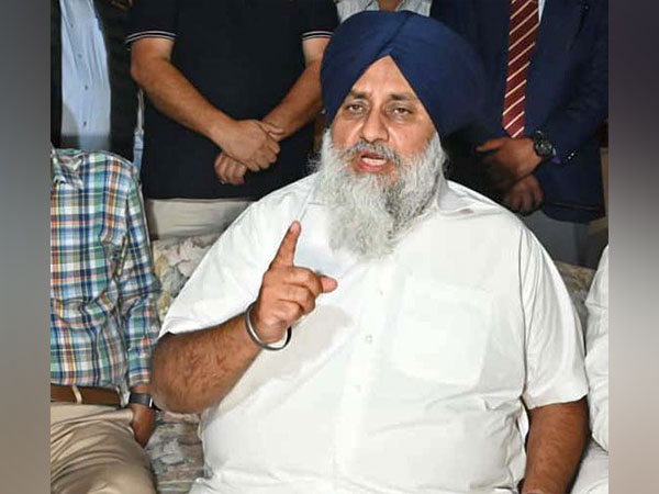 Shiromani Akali Dal Senior Leader Sukhbir Singh Badal (File Photo/ANI)
