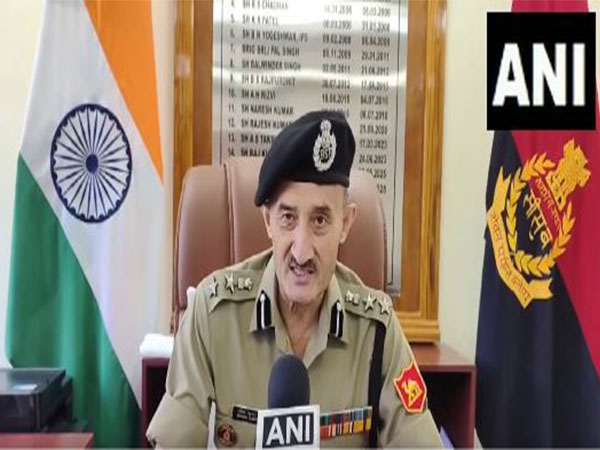  BSF DIG sector south, MK Negi (Photo/ANI) 