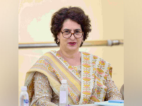 Congress MP Priyanka Gandhi Vadra (Photo/ANI)