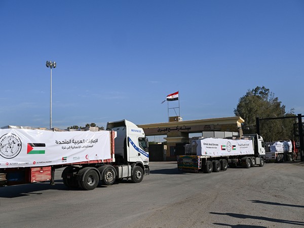 Three Emirati convoys reach Gaza (File Photo) (Photo/WAM)