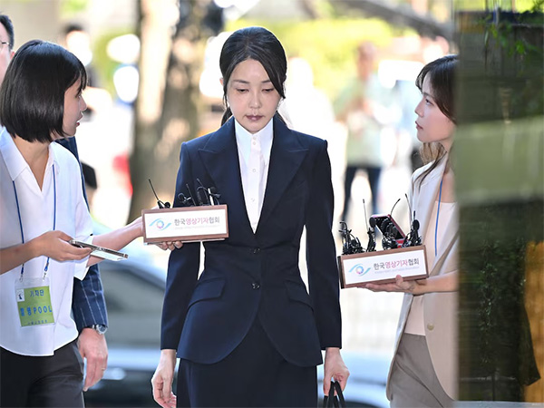 The former first lady of South Korea and wife of ex-President Yoon Suk Yeol, Kim Keon Hee (Photo/Reuters)