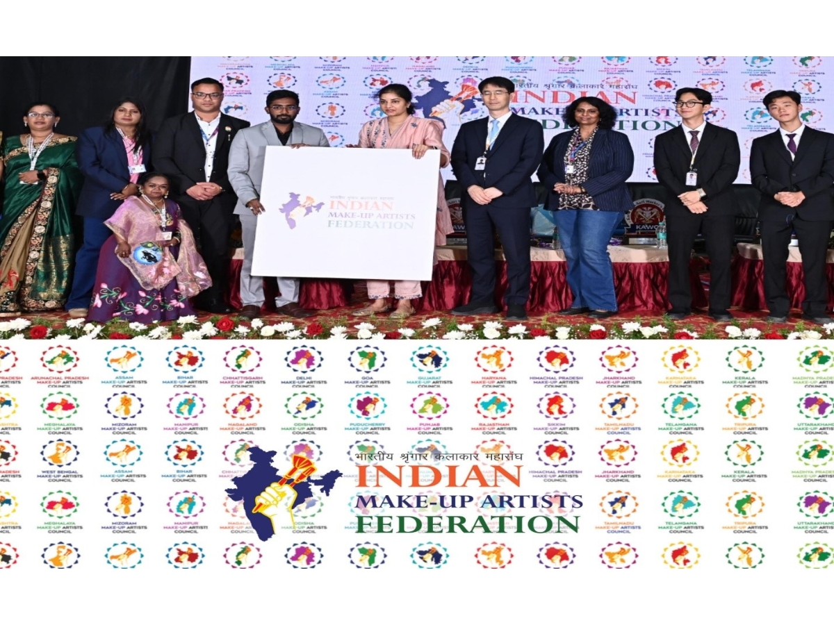 The Indian Make-Up Artists Federation (IMAF) launched at the 2nd International Aari Workers Conference