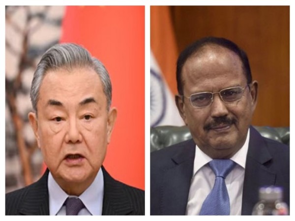 Chinese Foreign Minister Wang Yi and NSA Ajit Doval.  (File Photo/ANI)