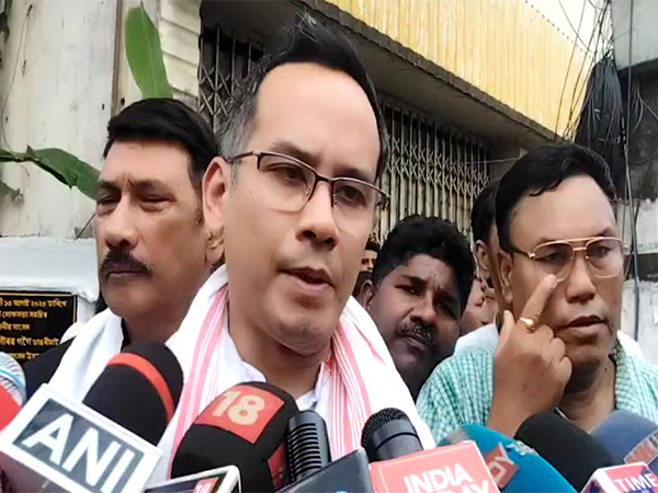 Congress MP from Jorhat, Gourav Gogoi (Photo/ANI)