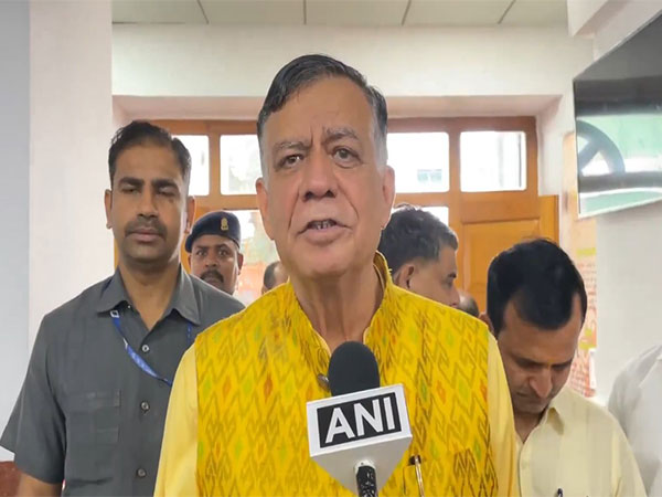 Uttar Pradesh Assembly Speaker Satish Mahana (Photo/ANI)