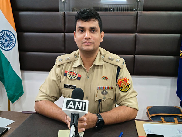 West Tripura Superintendent of Police Namit Pathak (Photo/ANI)