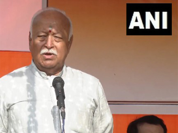 RSS Chief Mohan Bhagwat (Photo/ANI)