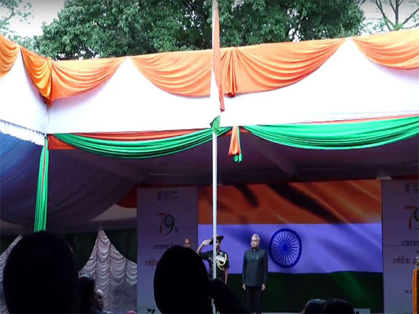 Indian Embassy in Kathmandu marks 79th Independence Day (Indian Embassy in Kathmandu marks 79th Independence Day (Photo/X@Indian Embassy in KathmanduYoutube)
