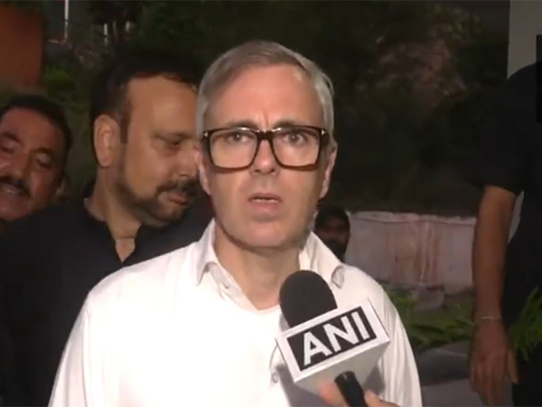 Jammu and Kashmir Chief Minister Omar Abdullah (File Photo/ANI)