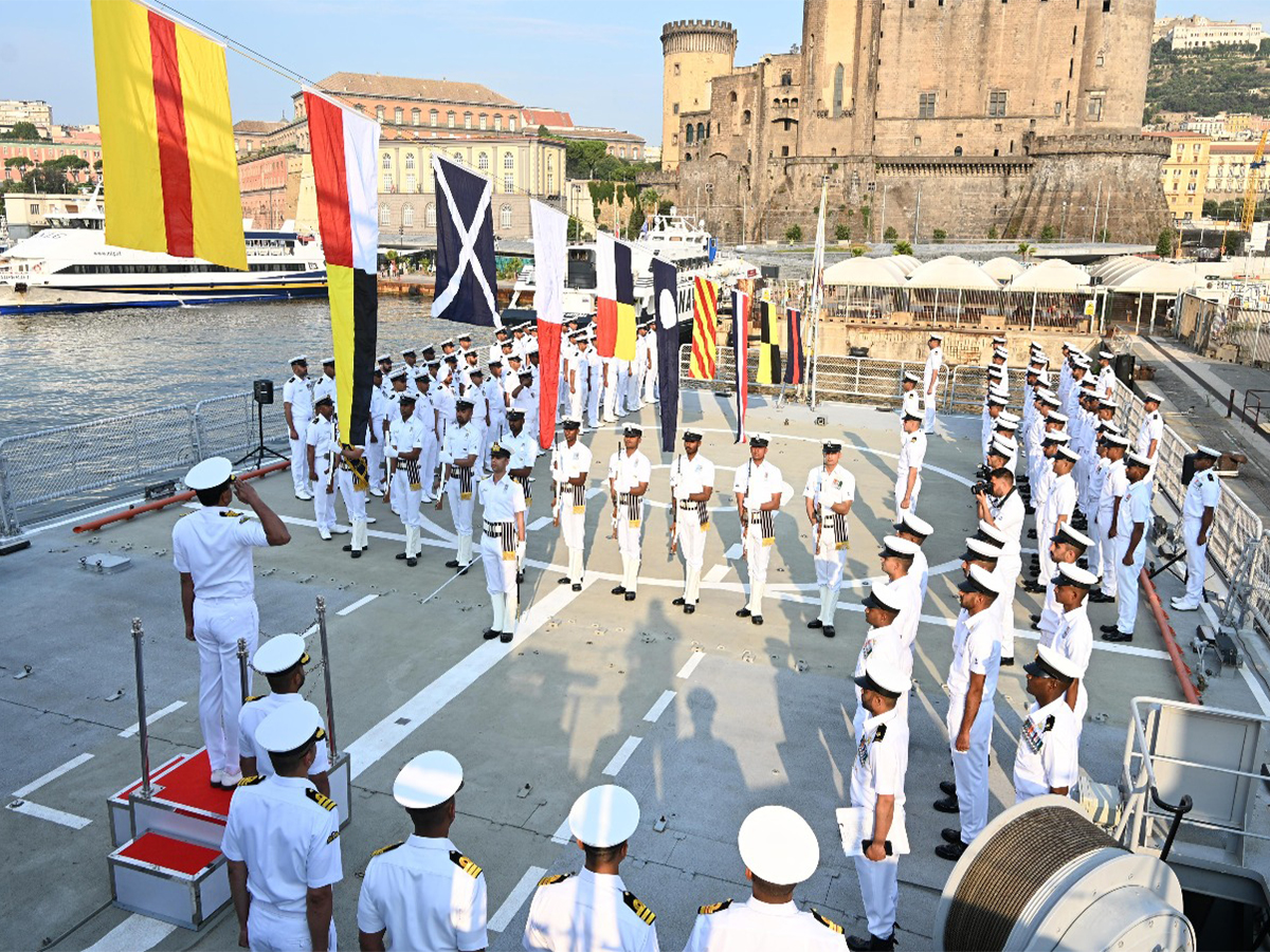 INS Tamal in Italy (Photo/ Ministry of Defence)