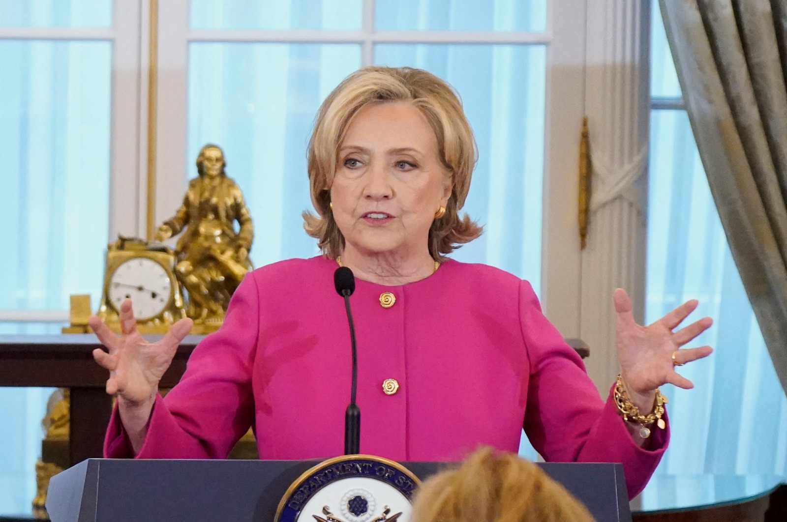 Former US Secretary of State Hillary Clinton (File Photo/ Reuters)