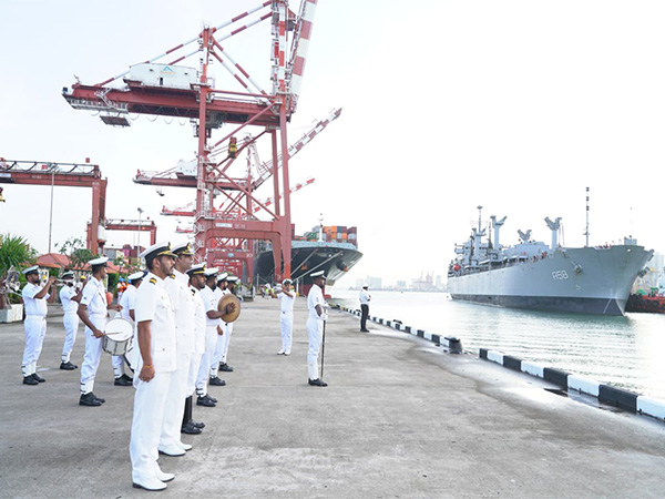 Indian naval ships reached Colombo to participate in 12th edition of the Sri Lanka-India Naval Exercise (Photo Credits: X/@indiannavy)