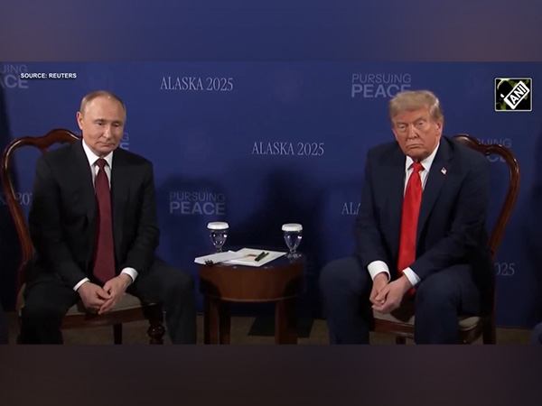 Russian President Vladimir Putin and US President Donald Trump (Photo/ANI)