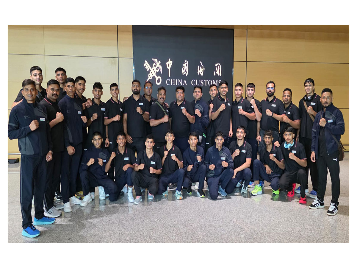 India's young boxing contingent (Photo: BFI)