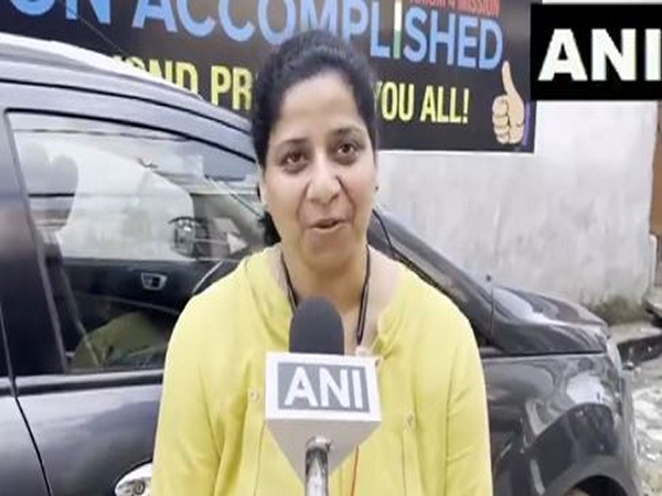 Shukla's sister, Shuchi Mishra (Photo/ANI)