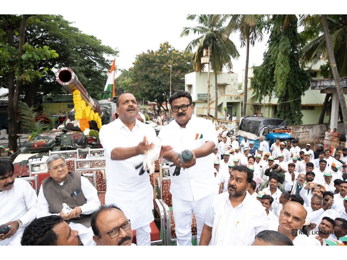 Historic T-55 "Shivashakti" Tank Installed in Ranebennur: A Symbol of Karnataka's Military Pride