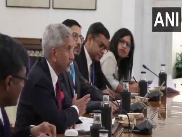 EAM S. Jaishankar addresses the meeting with Republic of Korea Foreign Minister Cho Hyun in New Delhi, highlighting efforts to strengthen bilateral ties and expressing gratitude for RoK's condemnation of the Pahalgam attack (Photo/ANI)