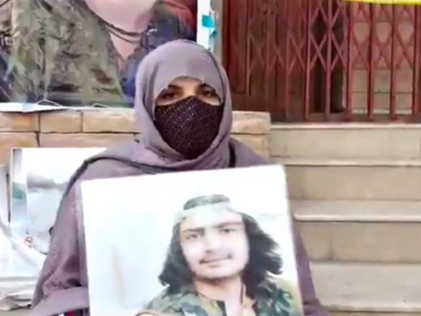 Mother of slain teen in Mastung  (Image Source: X/ @TBPEnglish)