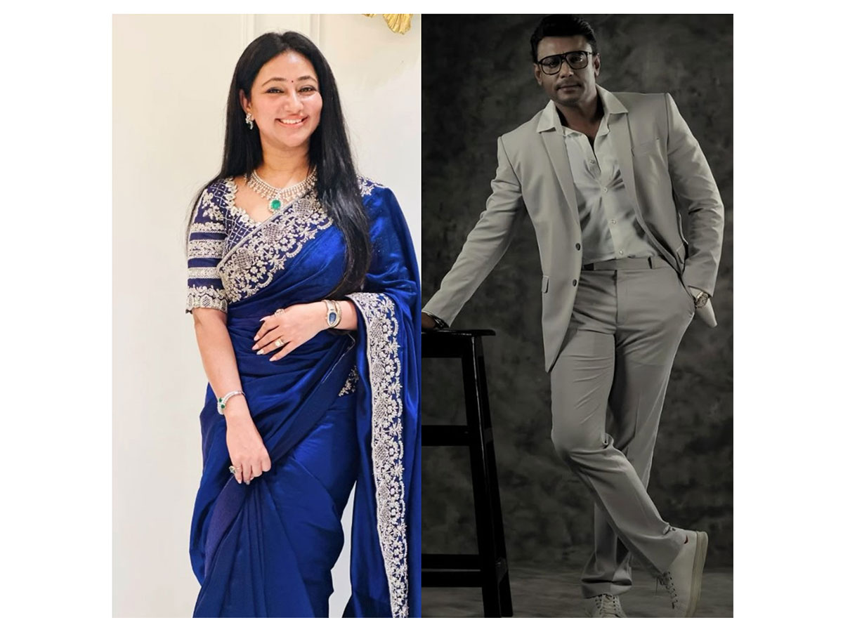 Vijayalakshmi and Darshan (Photo: Instagram)