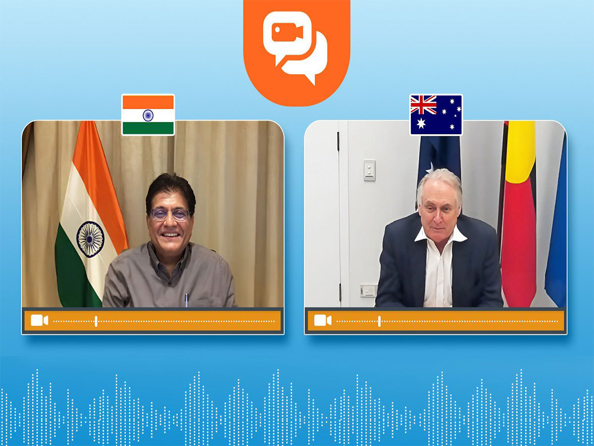 Union Minister for Commerce and Industry, Piyush Goyal, with Australian Minister of Trade and Tourism Senator the Don Farrell (Image: X/@PiyushGoyal)