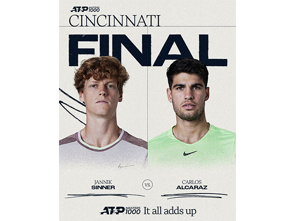 Jannik Sinner and Carlos Alcaraz. (Photo: ATP Tour X)